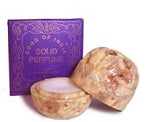 Song Of India Natural Solid Perfume In Stone Jar Rose 5 Grams